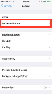 Cập nhật hệ điều hành