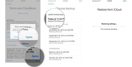 Khôi phục từ bản sao lưu cũ
