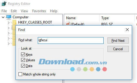 Tìm kiếm thư mục