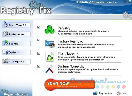 Registry Fix