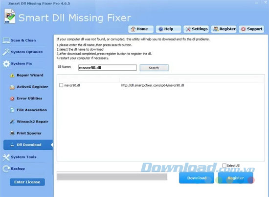Smart DLL Missing Fixer