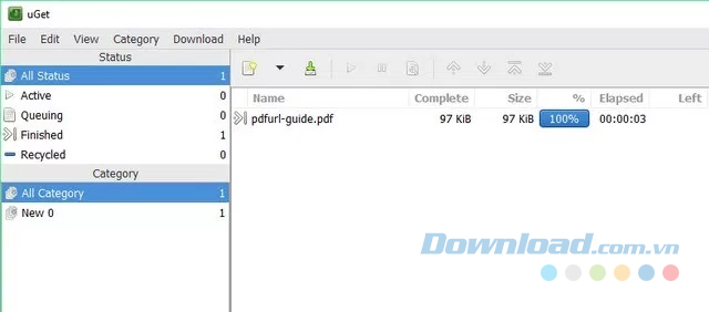 uGet Download Manager