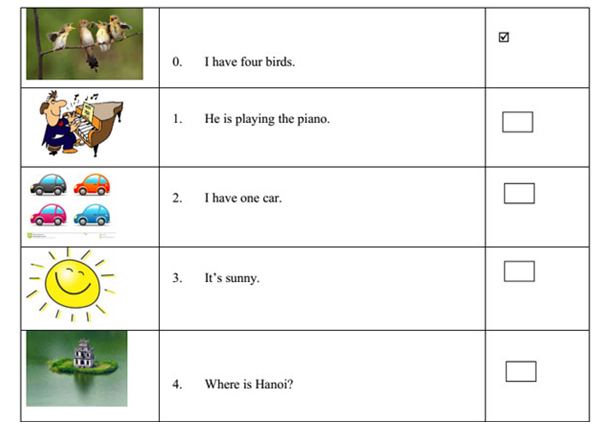 Bài tập Tiếng Anh học kì I lớp 5