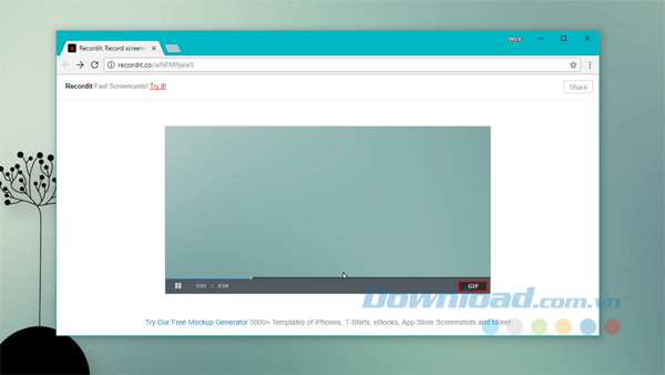 Lưu trữ đám mây của Recordit