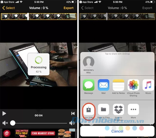 Lưu video