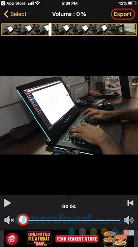 Nút Export