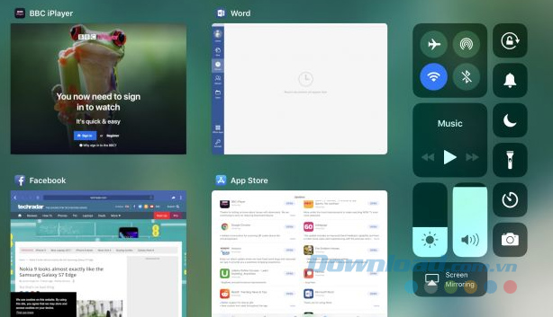 Dễ dàng bật tắt Bluetooth và Wi-Fi hơn
