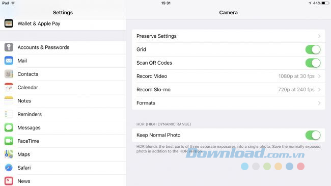  Điều khiển camera trong ứng dụng camera