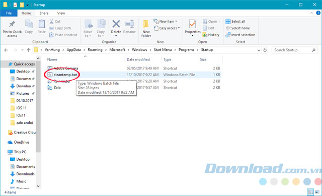 Tạo đường dẫn file