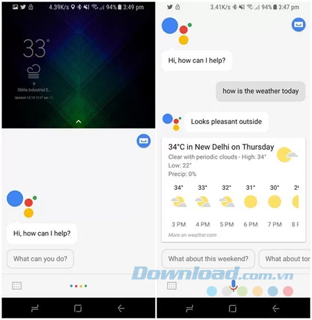 Sử dụng Google Assistant