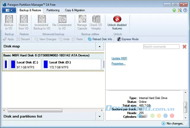 Paragon Partition Manager