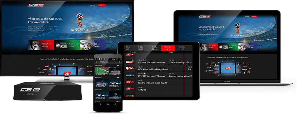 VTVcab ON trên Mobile