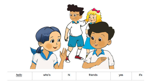 Đề thi giữa kì 1 tiếng Anh lớp 3