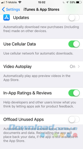Tùy chỉnh một số cài đặt trong Settings