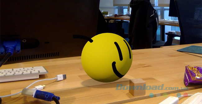 sticker thực tế tăng cường