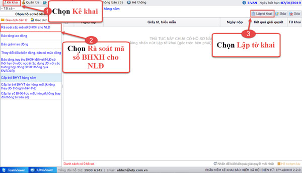 Rà soát mã số BHXH