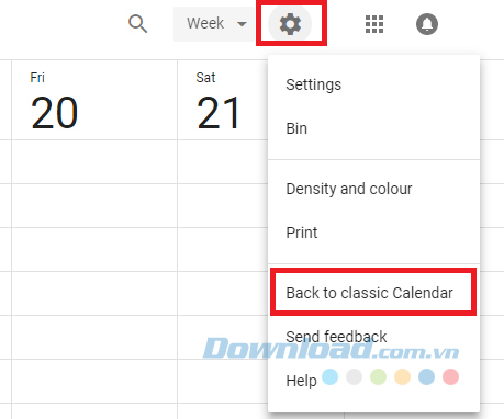 Quay trở lại phiên bản cũ 