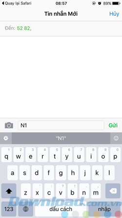 Giao diện NhacCuaTui