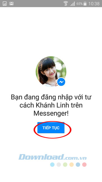 Xác nhận đăng nhập