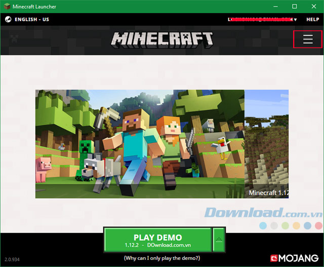 Minecraft launcher