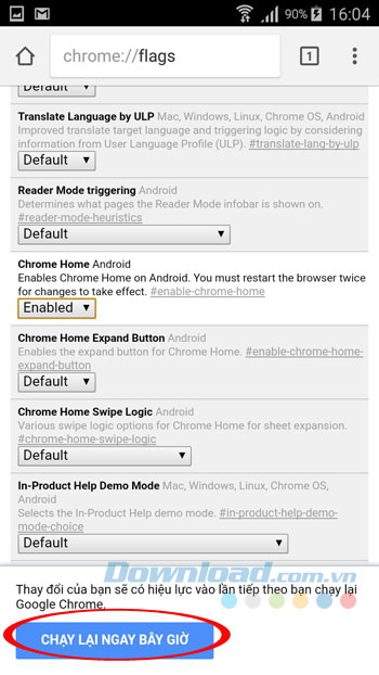 Chạy lại ngay bây giờ