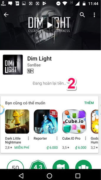 Quá trình hoàn tiền