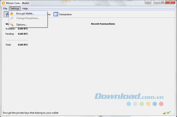 Thiết lập mật khẩu