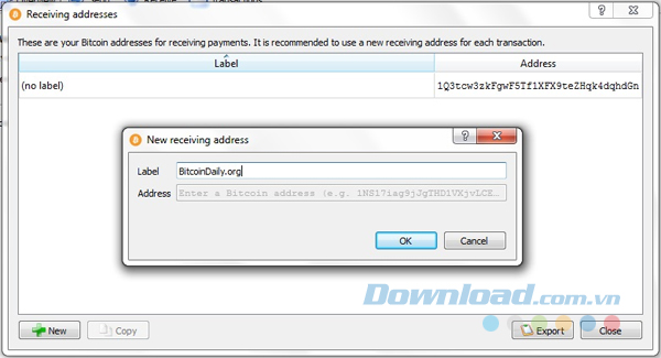 Add địa chỉ mới