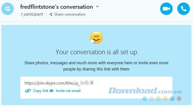 Sử dụng Skype không cần đăng nhập