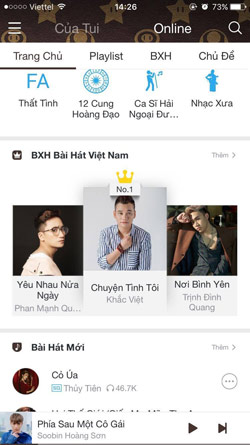 NhacCuaTui iOS