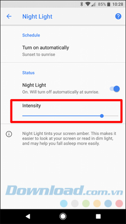 Điều chỉnh độ sáng