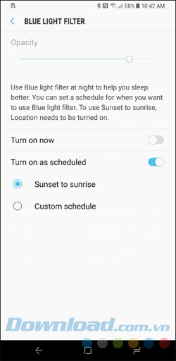 Điều chỉnh độ sáng
