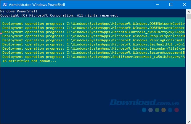 Cách cài đặt lại tất cả ứng dụng mặc định
