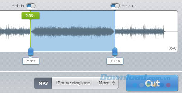 Chọn khu vực nhạc