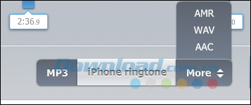 Chọn định dạng Mp3