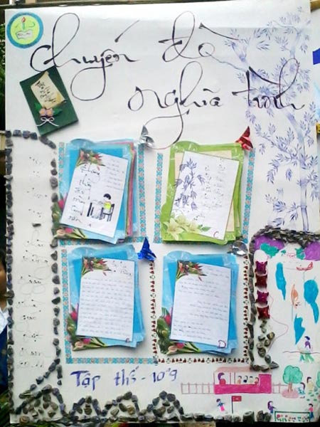 Mẫu báo tường 20/11 ý nghĩa