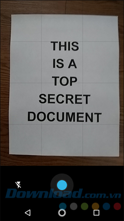 Điều chỉnh quét tài liệu