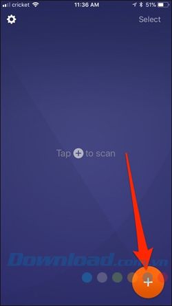 Scan tài liệu trên iOS