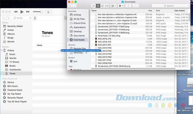 Kết nối thiết bị với iTunes