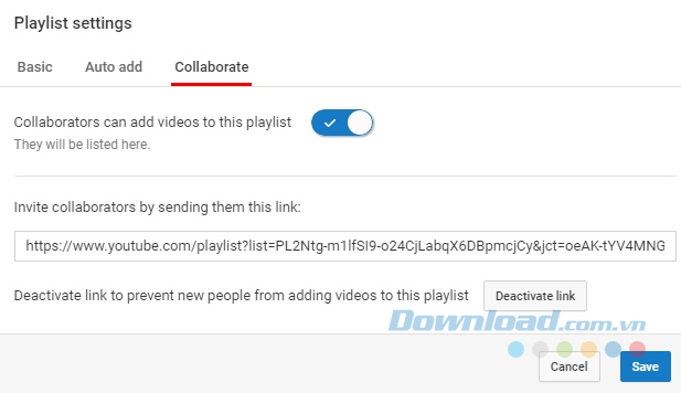 Thêm người cộng tác