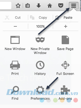 Biểu tượng ba dấu gạch ngang