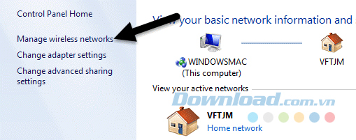 Manage Wireless Networks