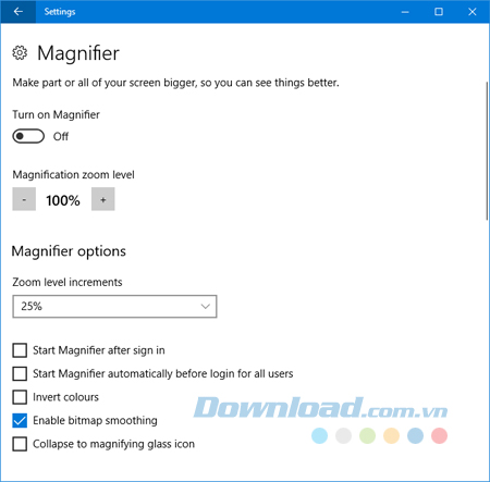 Dễ dàng truy cập