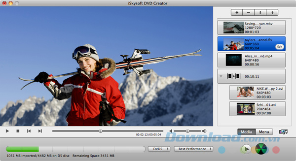 iSkysoft DVD Creator