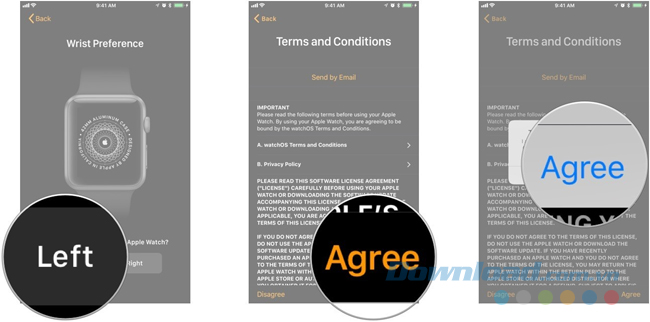 Đồng ý với các điều kiện và điều khoản