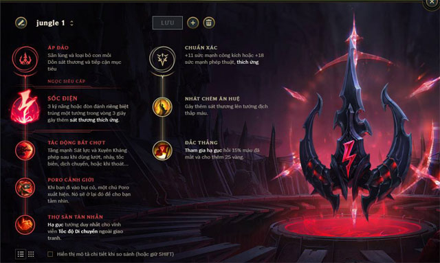 Jungle dồn sát thương