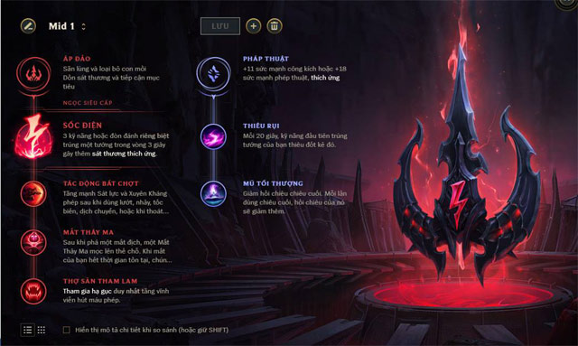 Mid dồn sát thương