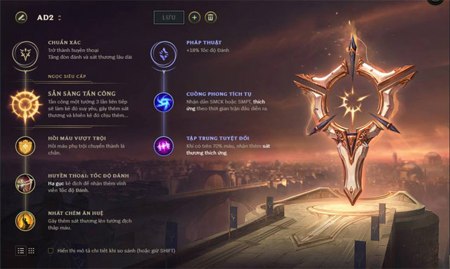  AD dồn sát thương