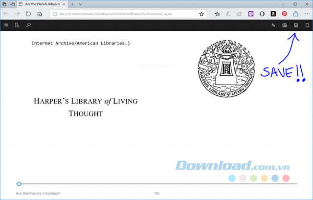 Lưu sách EPUB miễn phí
