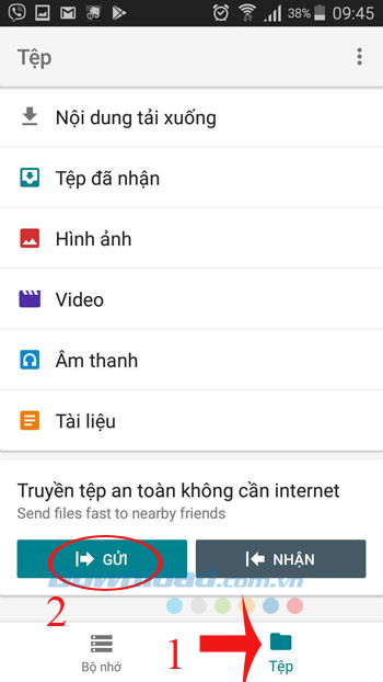 Gửi file